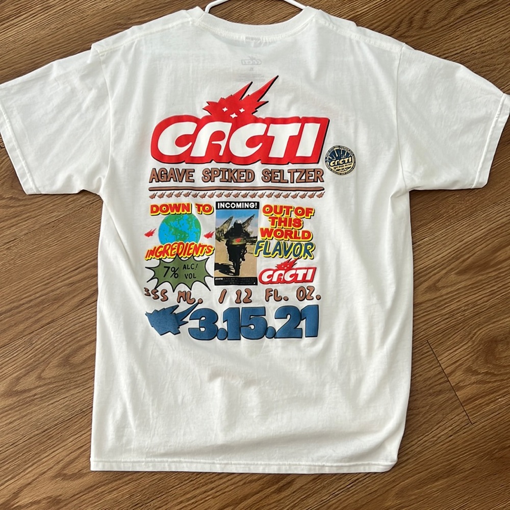 Travis Scott, cacti, Merch, 2021 release size XL